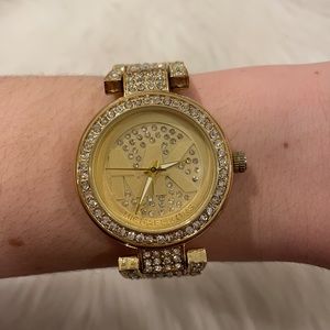 Gold Michael Kors Watch